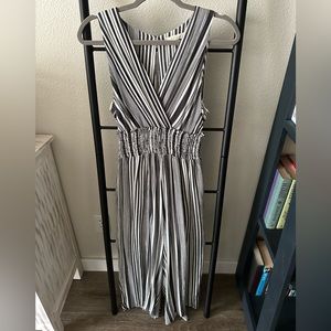 Illa Illa Striped Sleeveless Jumpsuit